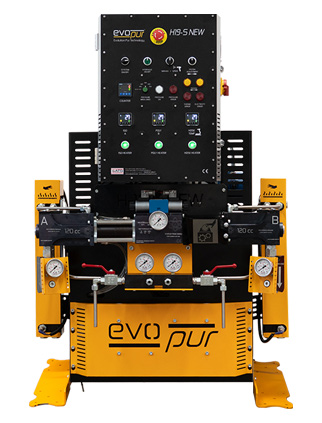 Machine de polyuréthane