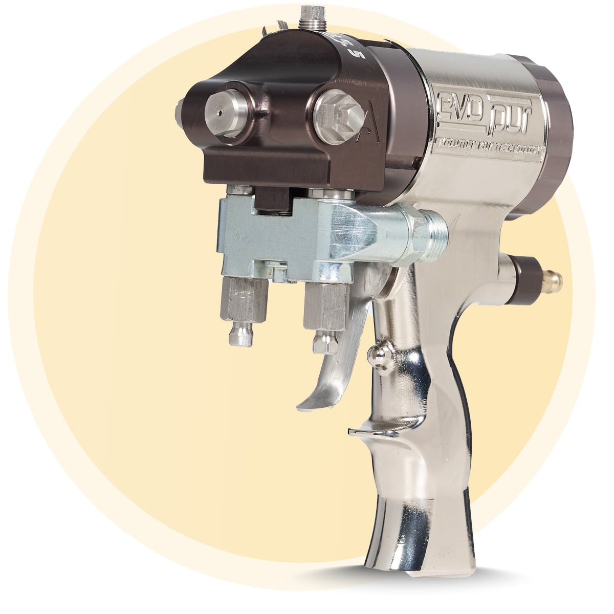 Spray foam insulation guns